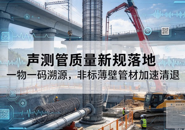 察哈尔右翼后旗声测管质量新规落地，一物一码溯源，非标薄壁管材加速清退