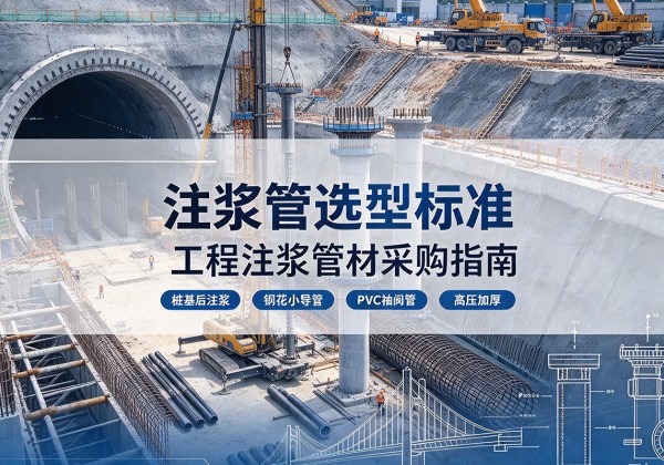 察哈尔右翼后旗注浆管选型标准